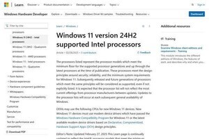 Windows 11のIntel CPUサポート終了を訂正、Microsoft