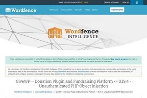 WordPressの人気プラグインに緊急の脆弱性、アップデートを