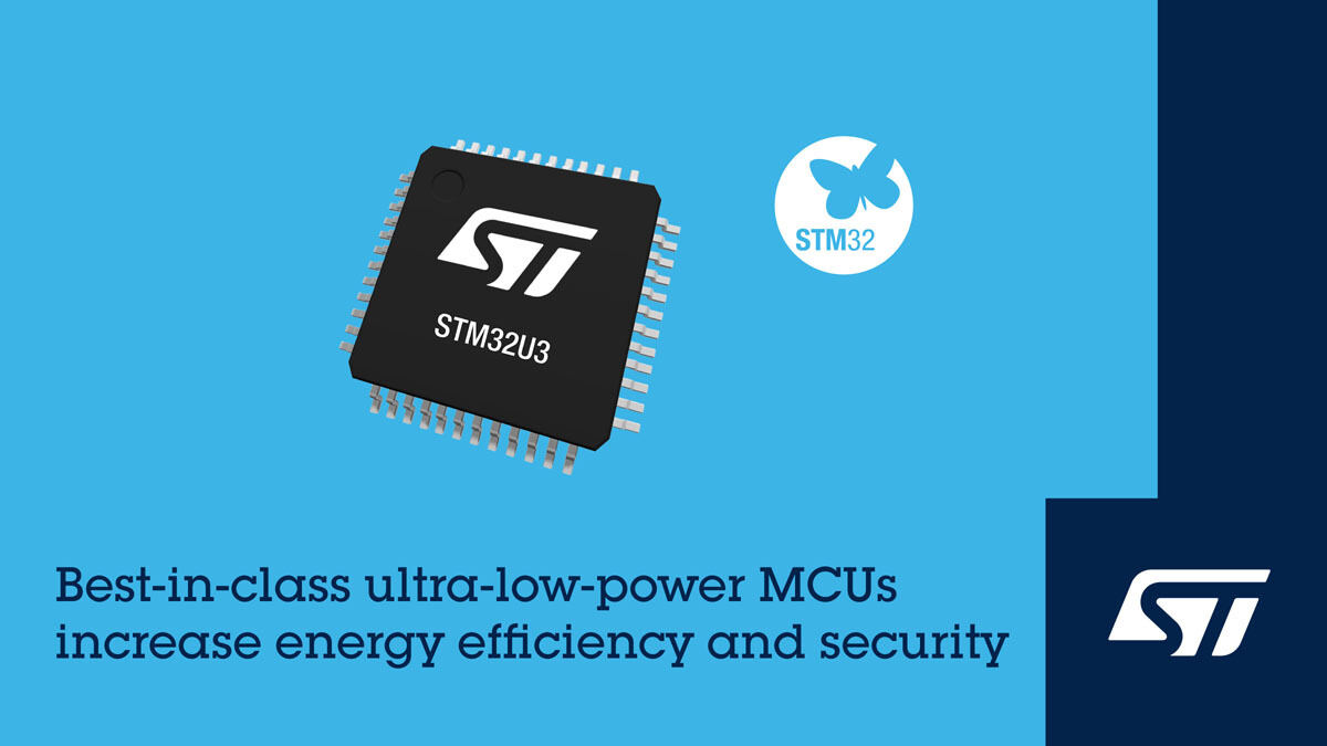 32bitマイコン「STM32U3」