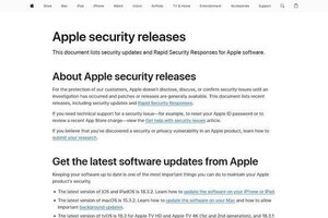 iPhoneとiPadにアップデート、サイバー攻撃への悪用の可能性ある脆弱性修正