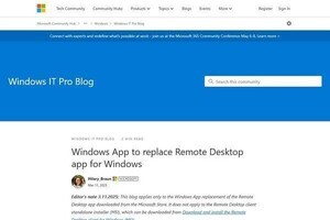 「Microsoftリモートデスクトップ」サポート終了、Windowsアプリへ移行を