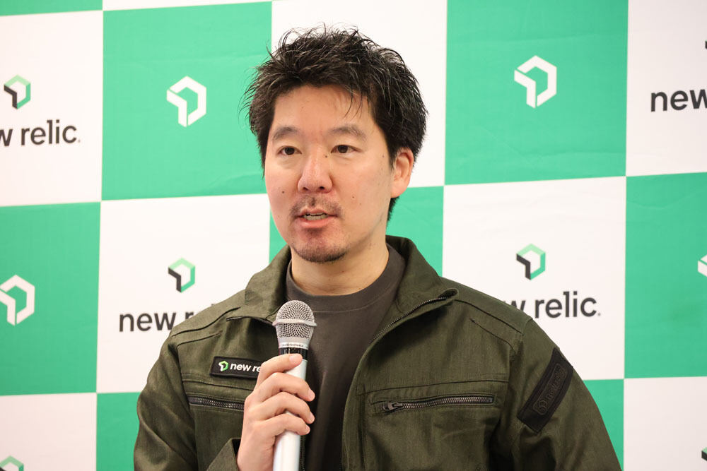 New Relic 執行役員 技術統括 兼 CTOの松本大樹氏