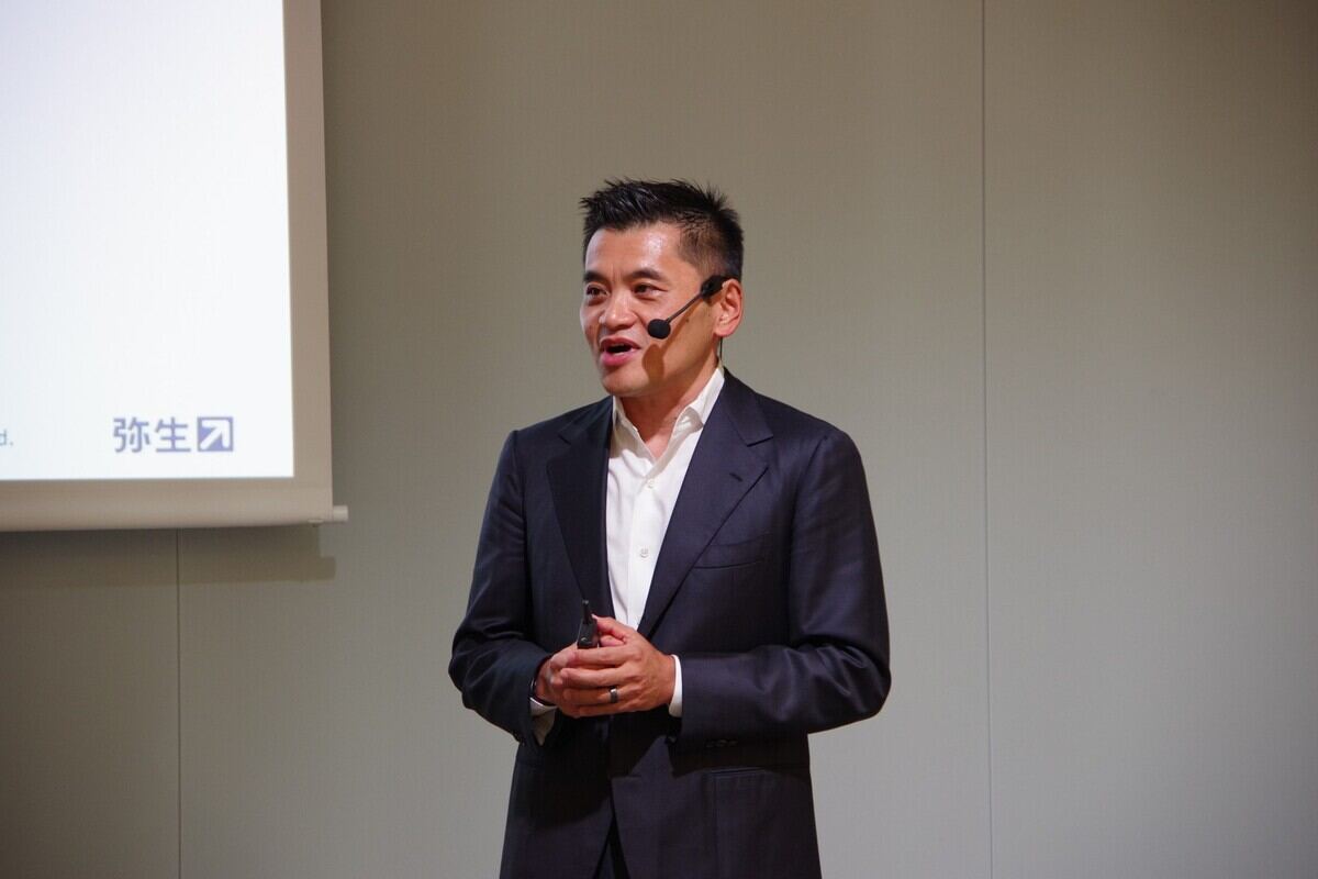 弥生 代表取締役 社長執行役員 兼 CEO 武藤健一郎氏
