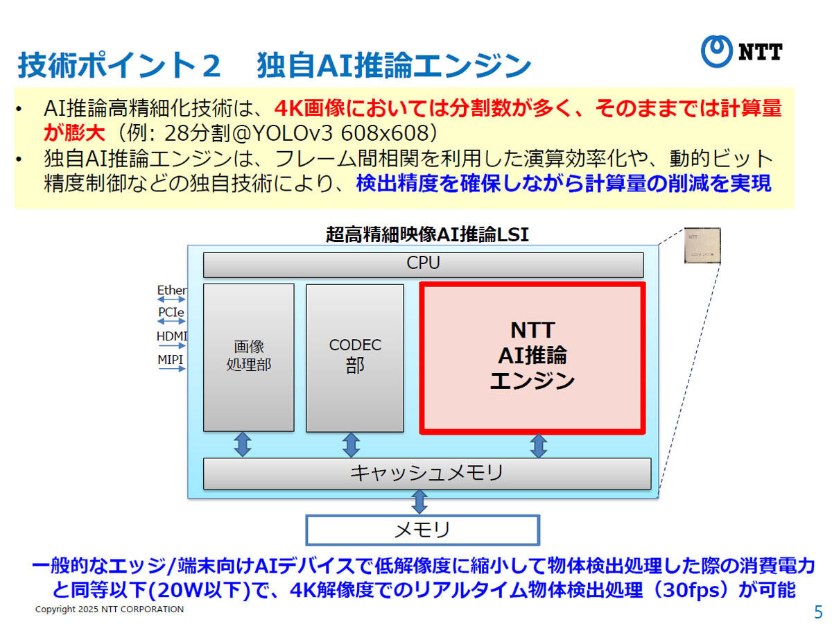 開発された独自のAI推論エンジンの概要