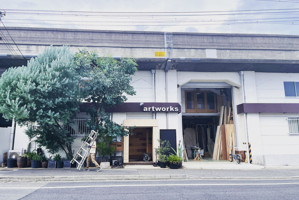 兵庫県神戸市三宮の近くにあるアートワークス外観 提供：アートワークス