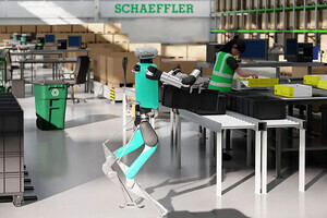 アクセンチュアとシェフラー、NVIDIAとMSの技術を活用して産業用ヒト型ロボットの開発を加速