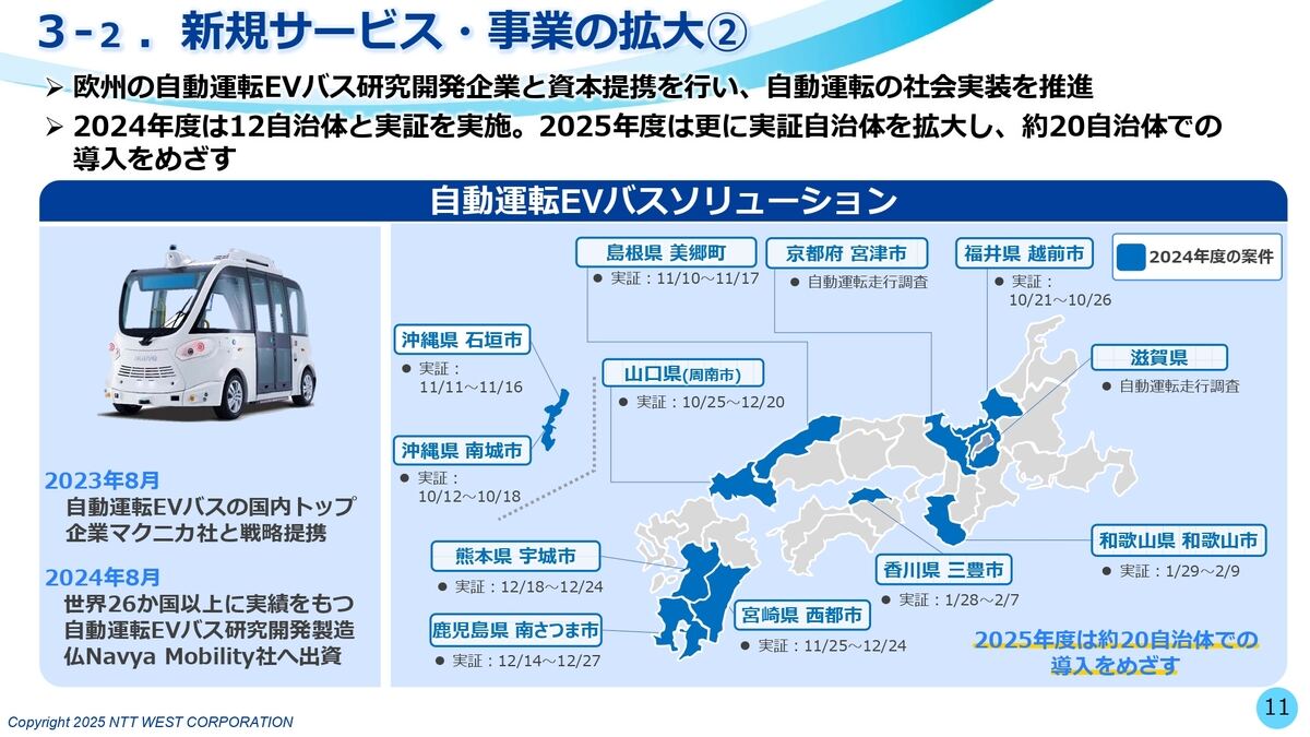 自動運転の社会実装を進めるという