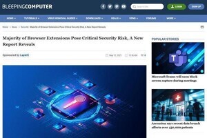 Webブラウザ拡張機能の半数以上にリスクあり、対策を
