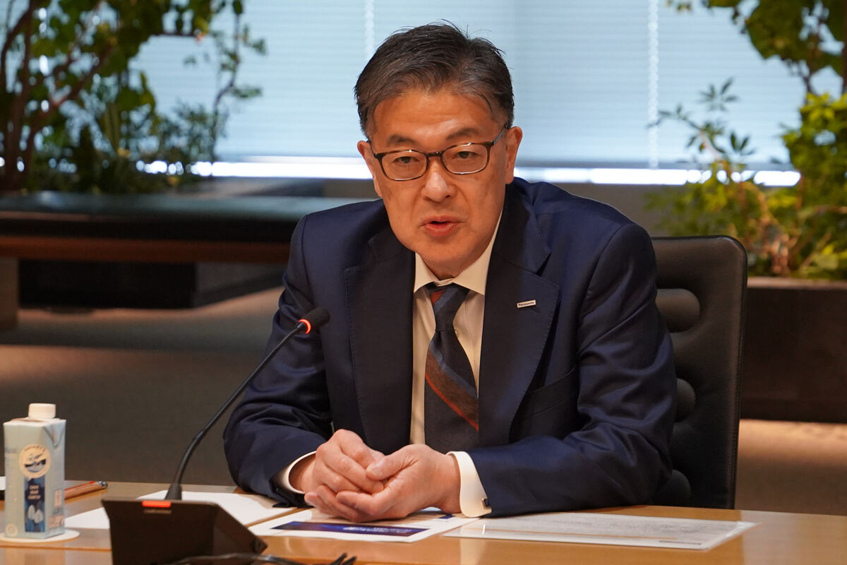 パナソニックHDの楠見雄規代表取締役社長CEO