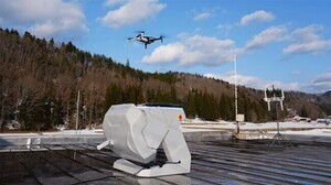 NTT Com、福島県昭和村で遠隔監視下における完全無人でのレベル3.5飛行に成功