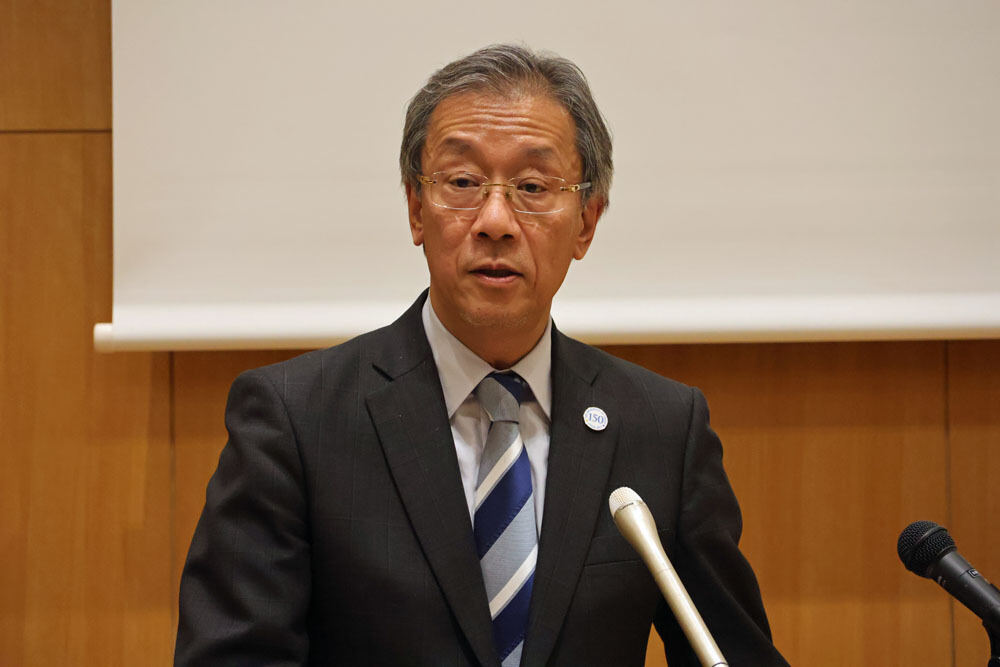 東京大学総長の藤井輝夫氏