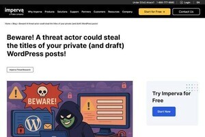 すべてのWordPressサイトに影響する脆弱性、確認と対策を