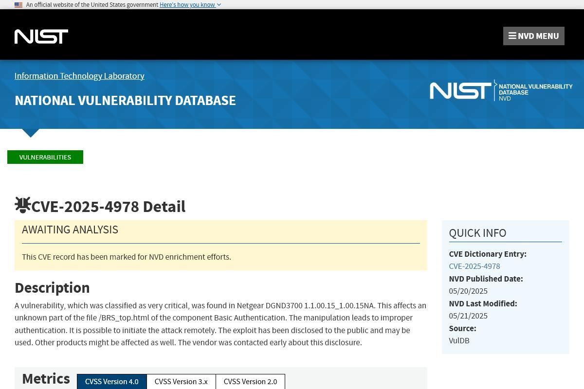 NVD - CVE-2025-4978