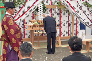 IIJ、白井データセンター3期棟の地鎮祭 - 谷垣社長「需要の高まりに3期棟で応えたい」