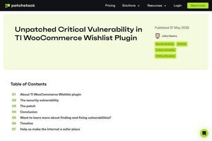WordPress 10万超のサイトに影響、大人気プラグインに緊急脆弱性