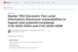 Linuxのコアダンプに複数の脆弱性、確認とアップデートを