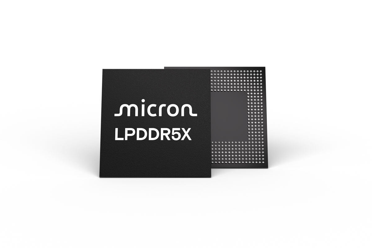 1γプロセス採用LPDDR5Xのパッケージ外観イメージ