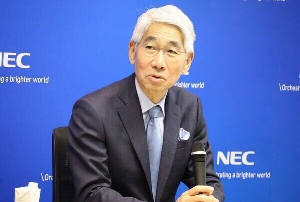 NEC森田社長、DXブランド「BluStellar」の他社に対する強みを語る