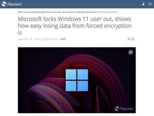 Windows 11のBitLocker自動化でデータ紛失のリスクが増加、対策とは