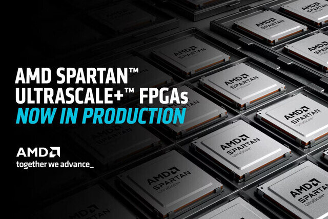 AMD、16nmプロセス採用のローエンドFPGA「Spartan UltraScale+」の量産出荷を開始