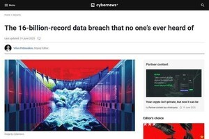 GoogleやAppleなど160億件の認証情報が漏洩、パスワードの見直しを