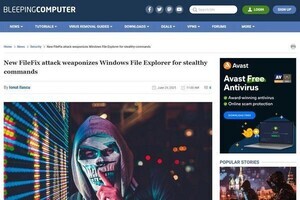 Windowsエクスプローラーに落とし穴、ブラウザからコマンド実行可能