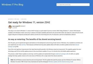 Windows 11 25H2まもなく登場、Insider向けに先行提供開始