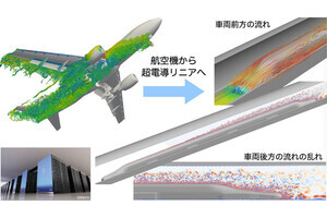 リニアの車両空力性能強化へ、「富岳」使い共同研究開始　東北大・JR東海