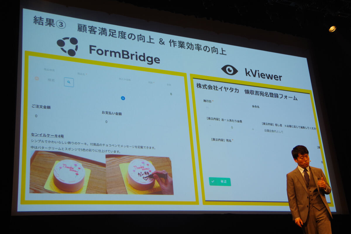 顧客との接点もkintoneで構築
