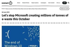 Windows 10のサポート終了で発生する電子廃棄物を減らす取り組み開始