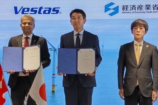 日本製鉄、風力発電大手ベスタスと風力発電向けサプライチェーン強化で覚書締結