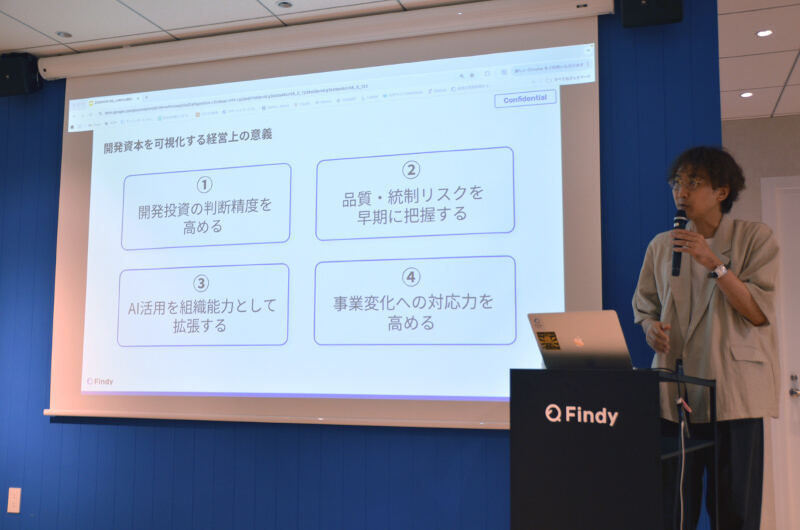 開発資本を可視化する経営上の意義(資料より)