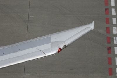 【セット】B767　アンチコリジョンライト、ストロボライトのカバー航空会社JAL