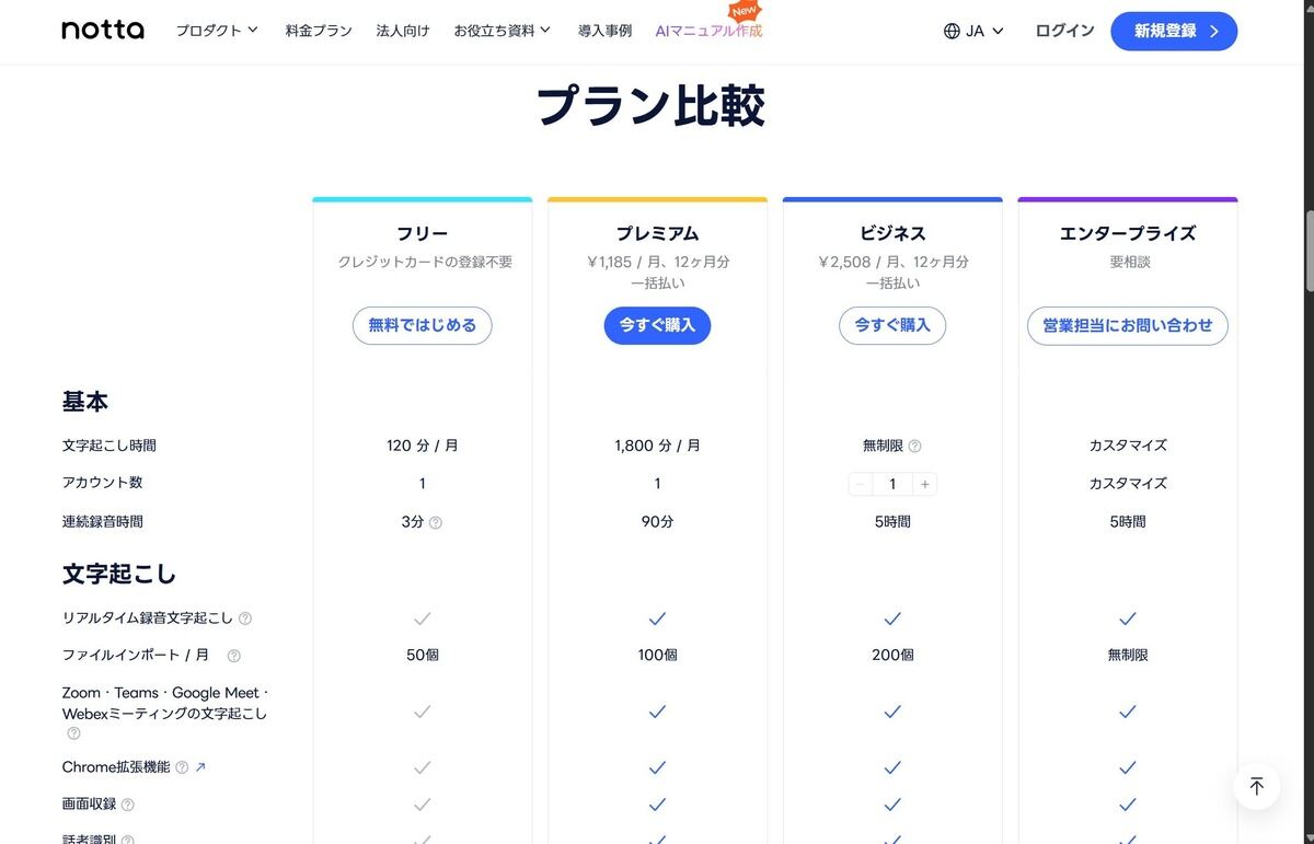 プランは最新のデータを確認しながら検討しよう