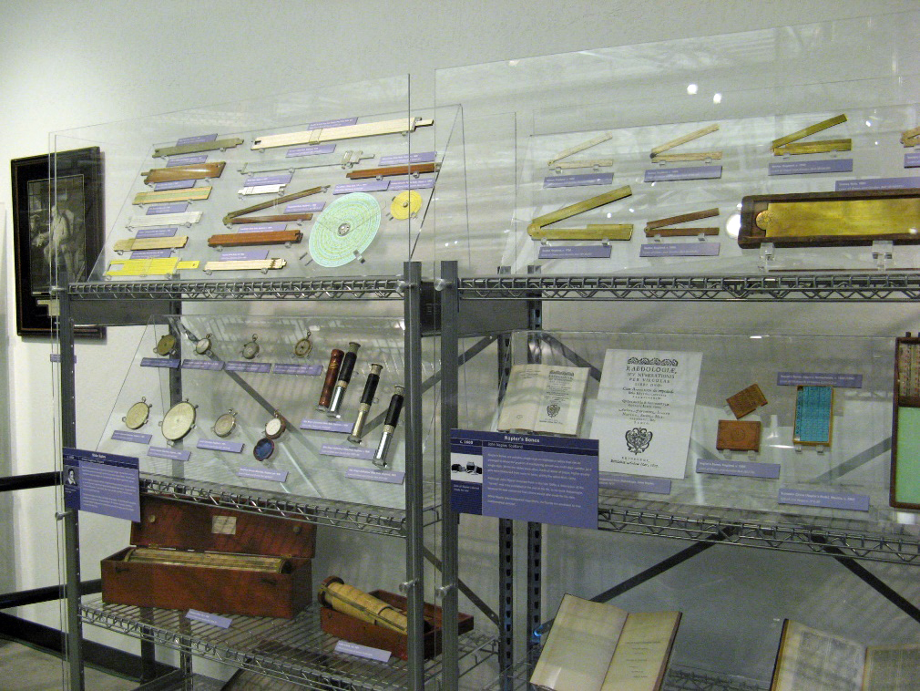 Computer History Museumに展示されている各種の計算尺