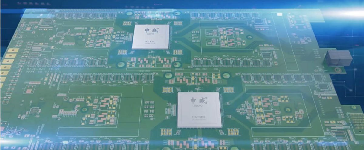 TaihuLightの2ノードを搭載したカード