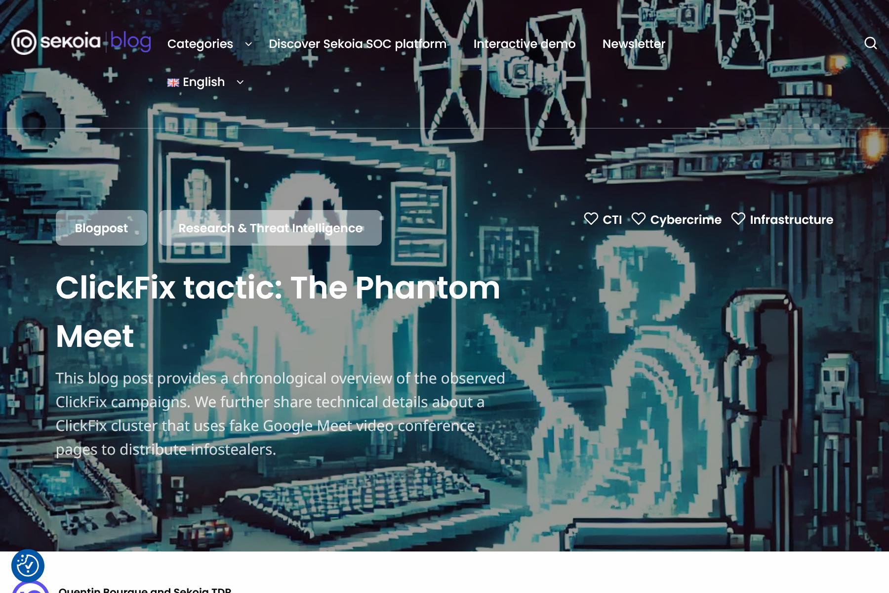 ClickFix tactic: The Phantom Meet - Sekoia.io Blog