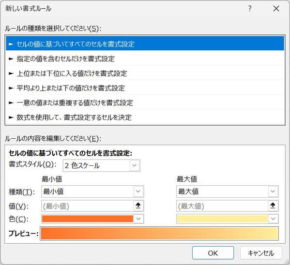 新しいルールを設定する