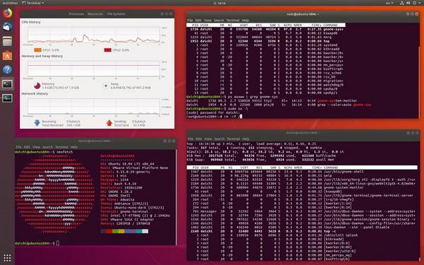 Ubuntu Desktop 18.04 LTS