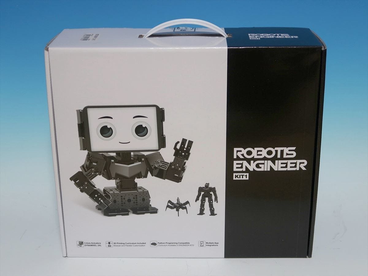 ROBOTISの最新ロボット「Engineer Kit1」を試す(1) 2足歩行からAIまで