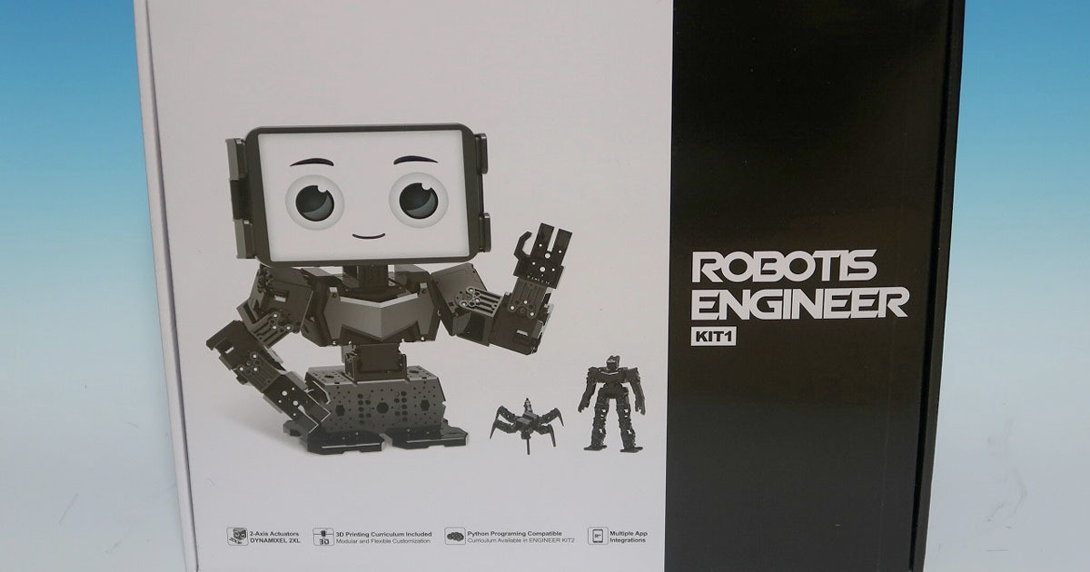 ROBOTISの最新ロボット「Engineer Kit1」を試す(1) 2足歩行から