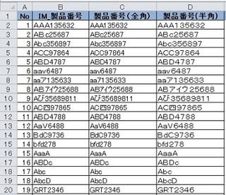 ビジネスIT基礎 Excel関数講座 第10回 JIS関数/ASC関数