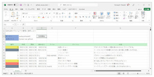 ゼロからはじめるExcel VBA＋Webサービス 第5回 GitHubのプロジェクト管理ワークシートを作成しよう【GitHub API】