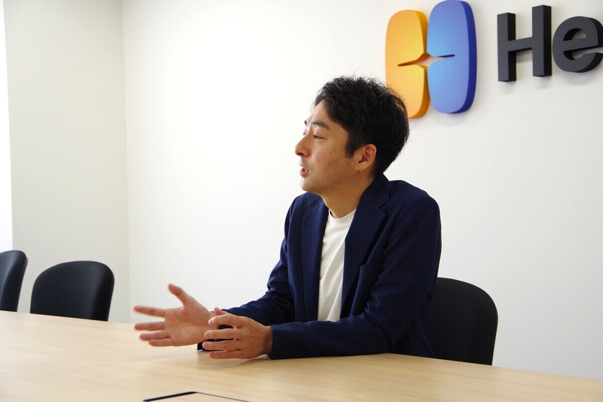 Helpfeel 代表取締役社長 CEO 洛西一周氏