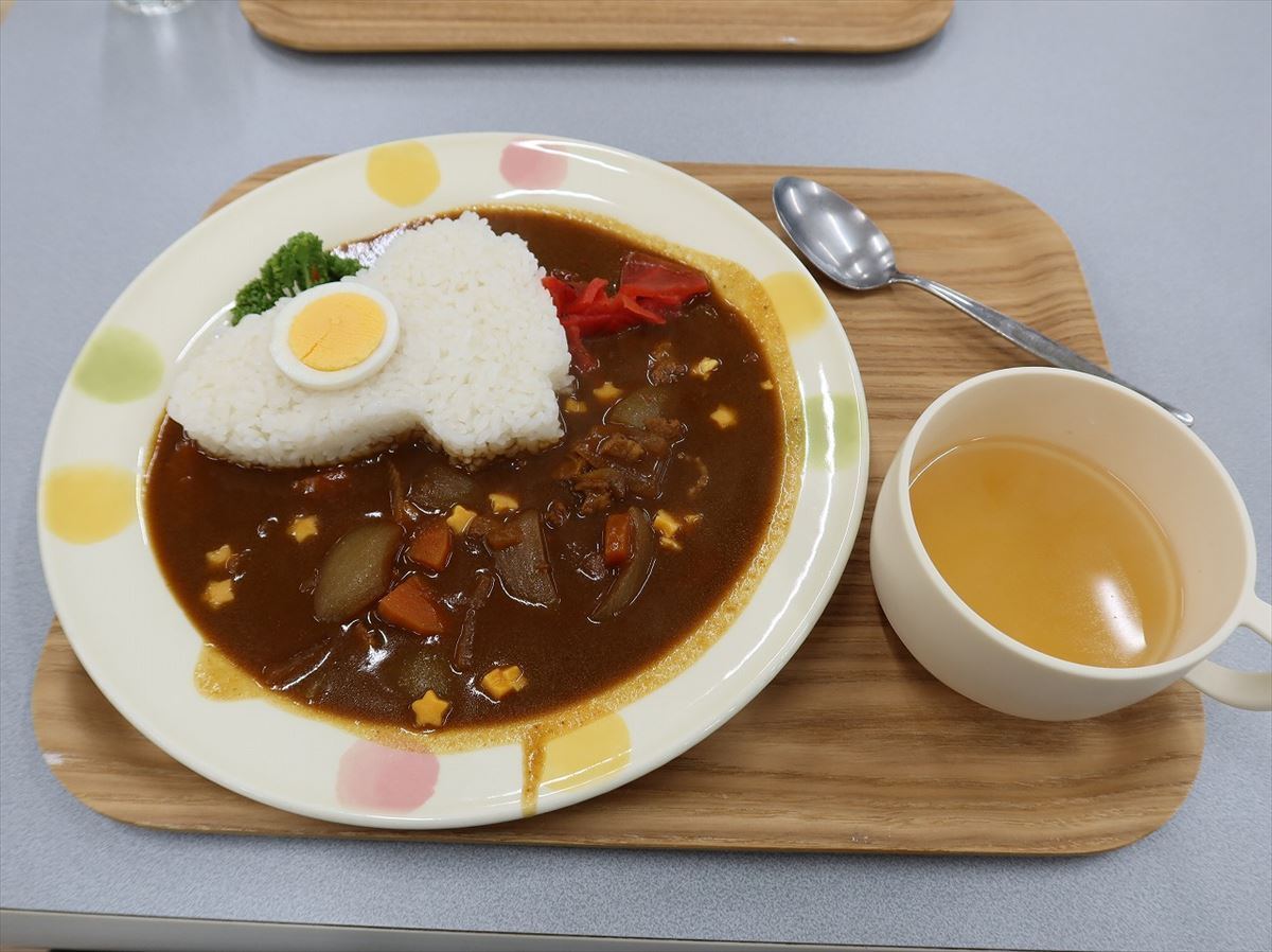 種子島宇宙センターのカフェテリアで食べた「ロケットカレー」