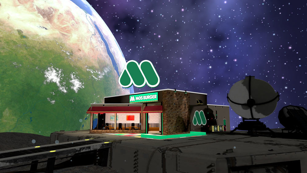 モスバーガーの月面店舗「モスバーガー ON THE MOON」