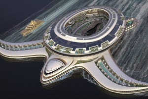 近未来テクノロジー見聞録 第286回 Lazzarini Design Studioが構想する未来の水上浮遊都市「Pangeos」とは？