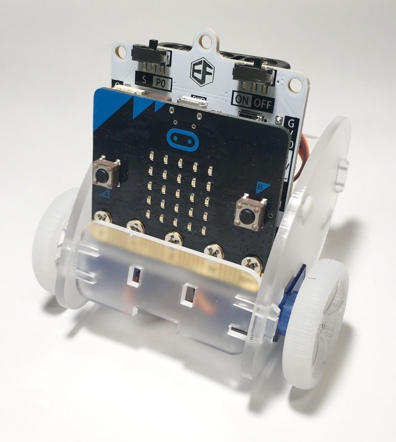 創って学ぼうプログラミング(32) ロボットカー(Ring:bit Car)を 創って学ぼうプログラミング(32) ロボットカー(Ring:bit Car)を