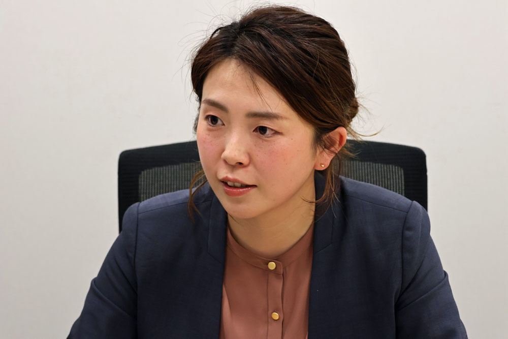 三菱ケミカル サプライチェーン所管 広島事業所 企画管理部 DX・ものづくり強化グループの手塚理沙氏
