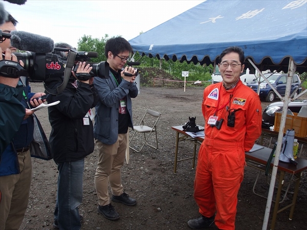 広報担当・笹本祐一氏(本業はSF作家)